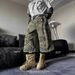 Men's Clothing Retro Camouflage Cropped Pants Summer Cool Wide Leg High Street Style Shorts Spring And Summer_mkmklike.com