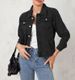 Women's Denim Jacket – Vintage Washed, Relaxed Fit, Lightweight & Stylish For Everyday Wear_mkmklike.com