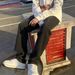 Men's Clothing Men's High Stretch Casual Trousers Loose Fitting Washed Distressed Straight Leg For Formal & Casual_mkmklike.com