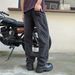 Fleece-Lined Relaxed Fit Jeans – Vintage Washed Straight-Leg Denim Pants With Hand-Painted Fading (Low Waist, No Stretch, Cold Weather Ready)_mkmklike.com