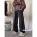 Nordmann Patchwork Jeans For Men, Spring And Autumn Style, Wide-Leg, Draped, Loose Straight Pants, Niche Design, High-End_mkmklike.com