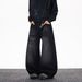 "Vintage High-Waisted Straight Jeans – Classic Black & Gray Denim For Women (S-3XL)"_mkmklike.com