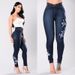 Women's Clothing Platform Hot Selling Ripped Embroidered Jeans Commerce Low Waist Trousers Women_mkmklike.com