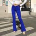 Women's Flared Jeans - Vintage Washed Mid Rise Stretch Denim Pants For Casual & Office Wear (S-4XL, Grey/Black/Blue)_mkmklike.com