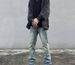 Men's Oversized Distressed Jeans - Korean Style Slim Fit Denim Pants With High Street Casual Aesthetic_mkmklike.com