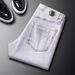 Men's Clothing Spring/Autumn Men's Slim Fit Stretch Jeans Style Straight Leg Casual Trendy Versatile Youthful Style_mkmklike.com