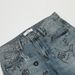 High Hand-Painted Graffiti Print Flared Jeans For Men American Street Style Niche Distressed Trendy Loose Long Pants_mkmklike.com