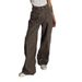 Leopard Print Denim Jeans Loose Fit Straight Leg Casual Wide Leg Pants For Spring Autumn_mkmklike.com