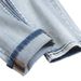 Men's Slim Fit Skinny Jeans Ripped Sequined Appliqué Embroidered High Street Trendy Stretch Denim Fashion_mkmklike.com