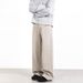 Men's Clothing Vintage Washed Cotton Straight Leg Jeans For Men And Women - Relaxed Fit, High Waist, Clean Aesthetic (Beige, S/M/L/XL)_mkmklike.com