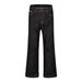 Men's Slightly Flared Denim Jeans Washed With Pocket Patches Taller Slimmer Effect Factory Direct Sales Pants_mkmklike.com