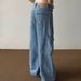 Utility Cargo Wide-Leg Jeans – High-Waisted Hip-Hop Denim Pants With Multi-Pockets For Men & Women High-Waisted Comfort_mkmklike.com