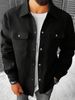 25 New Cross-Border European And American Lapel Loose Coat Casual Corduroy Workwear Jacket_mkmklike.com