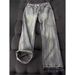 Vintage Cat Scratch Distressed Jeans For Men - Cleanfit Slim Fit High Street Bootcut Washed Denim Pants_mkmklike.com