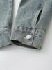 Women's Classic Denim Jacket – Versatile Long Sleeve Coat For Casual & Office Wear (XS/S/M/L, Grey)_mkmklike.com