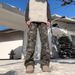 Men's Camo Cargo Pants – Vintage Workwear Straight Leg Jeans With Fleece Lining For Streetwear & Outdoor_mkmklike.com