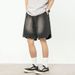 Men's Segmented Design Washed Distressed Denim Shorts Casual American Trendy Loose Fit Five Point Pants New Summer Style_mkmklike.com