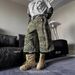 Retro Camouflage Cropped Pants High Street Style Wide Leg Summer Cool Men's Clothing Denim Shorts For Spring And Summer_mkmklike.com