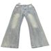 Retro High Street Denim Jeans - Men's & Women's Slim Fit Straight Leg With Subtle Flare | Vintage Wash | Comfortable Mid-Rise Casual Pants_mkmklike.com