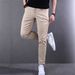 Men's Clothing Stretch Denim Skinny Jeans Slim Fit Multi Crafted Khaki Trousers_mkmklike.com