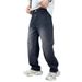 Men's Clothing Men's Style Jeans Plus Size High Street Loose Fit Straight Leg Trendy Casual Trousers Retro Versatile_mkmklike.com