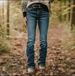 Women's Clothing Stretch Denim Pants Vintage Pants Washed Jeans_mkmklike.com