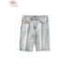 Men’s Light Blue Denim Shorts – Stretch Comfort, Casual Luxury, Summer Essential (28-38)_mkmklike.com
