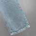 High-Waisted Wide-Leg Jeans For Women – Vintage Denim Pants With Rhinestone Details, Relaxed Fit & Long Hemline_mkmklike.com