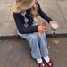 Women's Clothing Spring High Waisted Ripped Knee Loose Wide Leg Straight Leg Jeans For Women_mkmklike.com