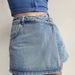 High-Waisted Korean Style Denim Mini Skirt For Women With Side Buckle And Irregular Panel Perfect For Summer_mkmklike.com