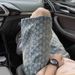 Men's Summer Thin Ripped Denim Shorts Casual Mid-Length American Retro Jacquard Loose Fit Five Point Pants_mkmklike.com