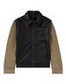 2024 Autumn Winter PU Leather Patchwork Baseball Fashion Trend Men's Jacket Retro_mkmklike.com
