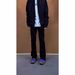 Black Scythe-cut Jeans With A High-end Drape, Flared Pants, Suitable For Slightly Overweight Men, Clean Fit Style_mkmklike.com