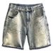 Men's Premium Washed Denim Shorts – Slim Fit, Stretch Comfort, Classic Blue (Sizes 28-38, Mid-Rise, Casual & Stylish)_mkmklike.com