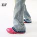 EF JEANS | 2024 New Product, Hip-hop Street Trend Painting Contrasting Colors Slightly Washed Jeans Tide_mkmklike.com