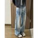 Versatile, Trendy, Fashionable, New Harajuku Style Minimalist Denim Trousers, Exuding A Sophisticated, Relaxed, And Artistic Japanese Vibe._mkmklike.com