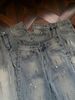 Men's Distressed Paint Splatter Jeans Casual Loose Straight Leg Mid Waist Long Pants Slight Stretch Machine Washable_mkmklike.com