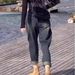 2025 Spring/Summer New Plus Size Vintage Harem Women, Slimming High-Waisted Cropped Jeans For Petite Pear-Shaped Figures_mkmklike.com