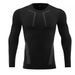 Men's Clothing Long-Sleeved Tights Men's Sports t-Shirt Fitness Breathable Quick-Drying Running Training Suit Basketball Long Sleeves_mkmklike.com
