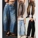 Retro High-Waisted Banana Harem Jeans for Women Loose Slimming Casual Dad Carrot Pants Autumn Style Cross-Border Women's Denim_mkmklike.com