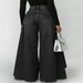 2027 Fashion European-USA Style Cowboy Pants Women Mid Waist Denim-Like Long Swing Pure Color Jeans S-3XL_mkmklike.com