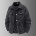 Woodpecker Denim Jacket Men's 2025 Spring And Autumn Men's High-end Printed Coat Lapel Corduroy Jacket_mkmklike.com