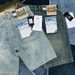 Men's Clothing Street Hip Hop Jeans Washed Edge Design Wide Leg Shorts Ripped Loose Shorts Trend_mkmklike.com