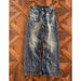 Men's Trendy Cool Faded Wide Leg Trousers American Street Style Distressed Washed Loose Straight Leg Cleanfit Jeans_mkmklike.com