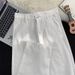 Men's Clothing White Simple Jeans Summer Street Style Wide Leg Pants Ins Trendy Niche Loose Straight Pants_mkmklike.com