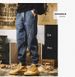 High Quality Plus Size Men's Jeans Black Wall Japanese Style Trendy Autumn Spring Versatile Harem Style_mkmklike.com