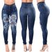 ELLE Cross-Border Foreign Trade European And American Ripped Jeans Skinny Pants For Women_mkmklike.com