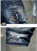 Men's Retro Washed Denim Shorts Summer Loose Casual Mid Waist Vintage High Street Style Old Blue Non-Stretch Machine Washable_mkmklike.com