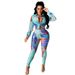 Women's clothing supply sexy printed fashion suit pants_mkmklike.com