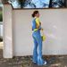 Women's Clothing Retro High Waisted Striped Skinny Jeans For Women In Autumn New Hot Girl Ins Color Corrected Slimming Slightly Spicy Trousers_mkmklike.com